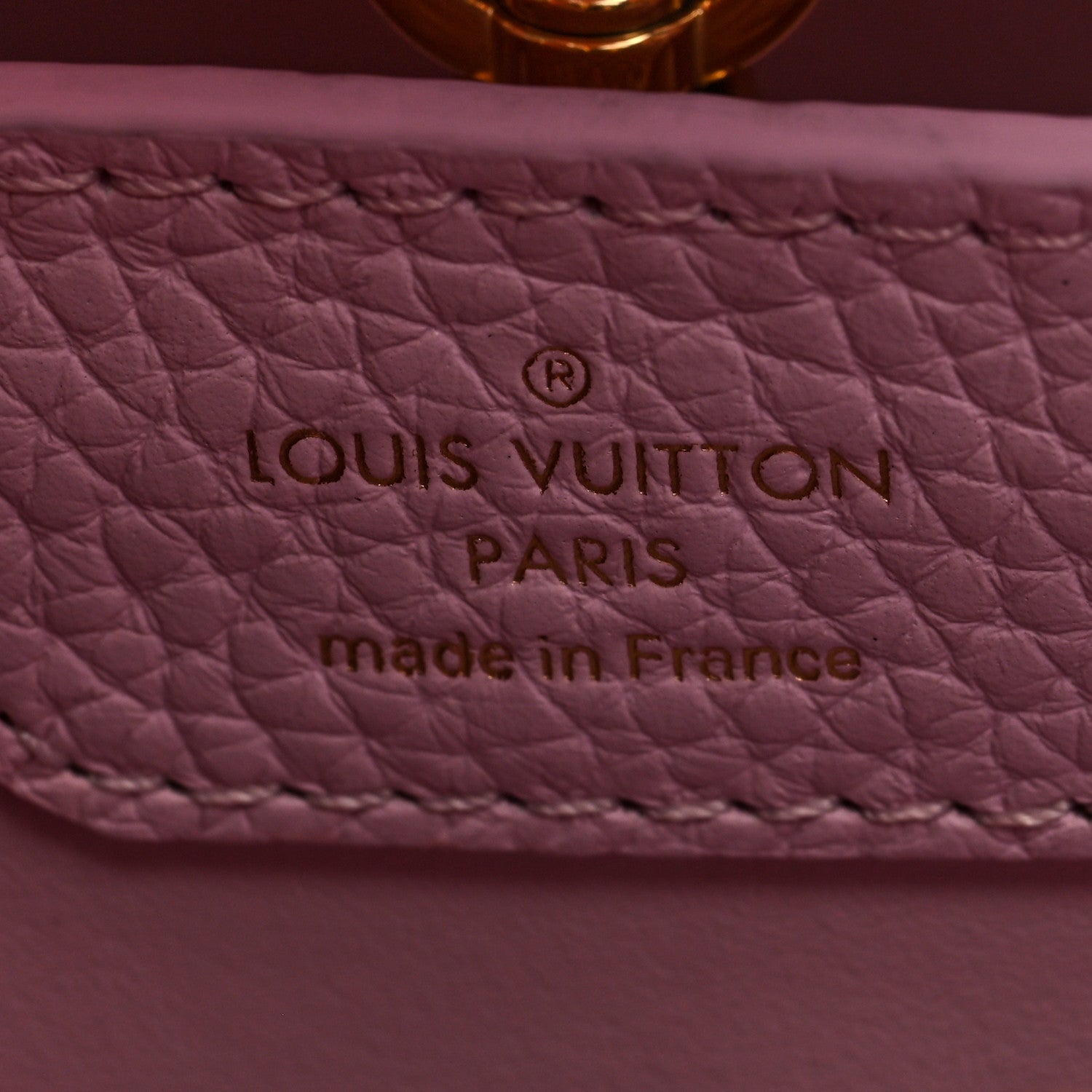 Louis Vuitton Taurillon Capucines BB Tonic Orange 6 of 9