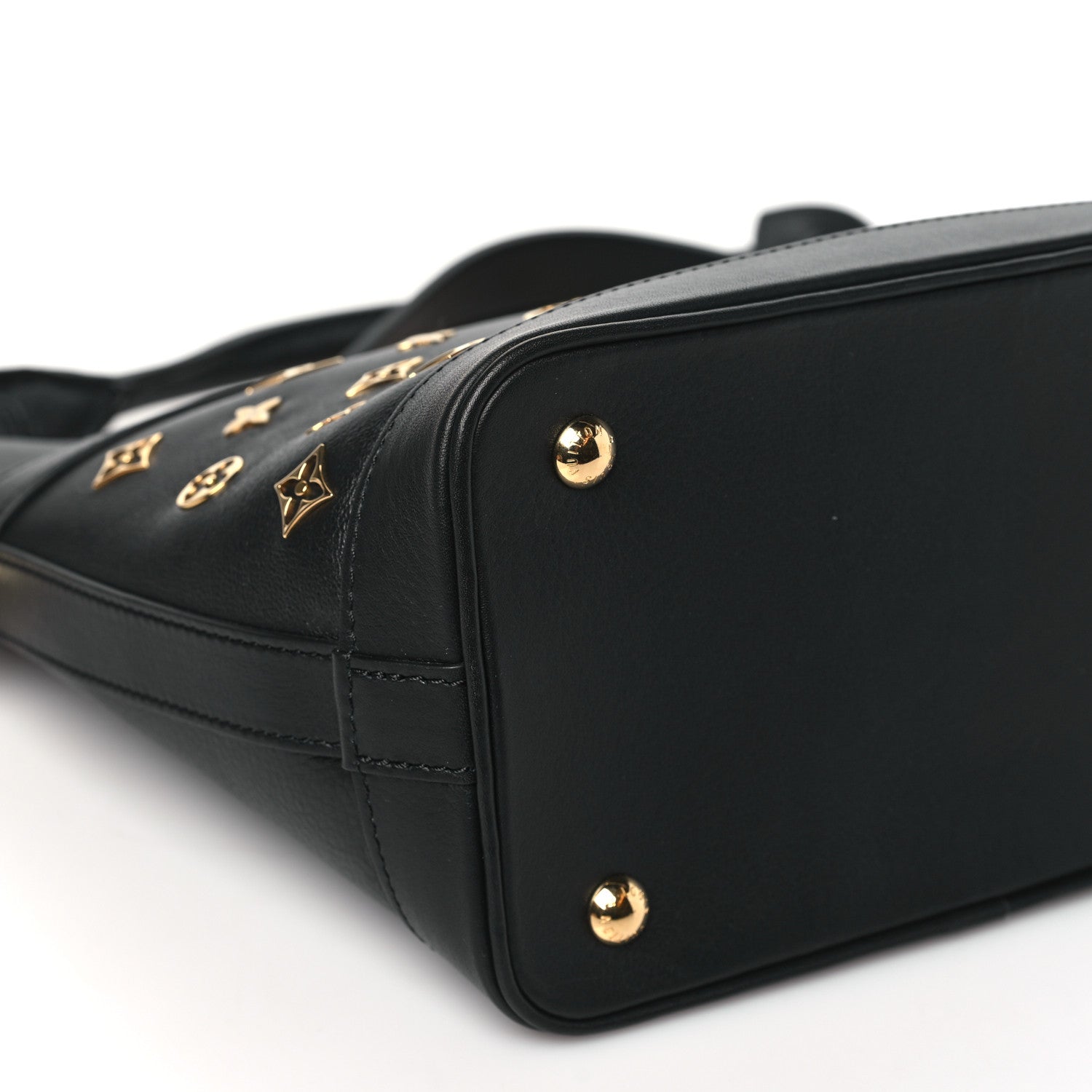 Louis Vuitton Calfskin Monogram Cruiser PM Black 8 of 9