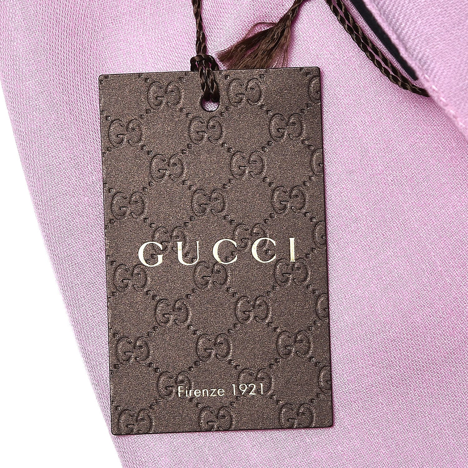 Gucci Wool Silk GG Monogram GGNat Scarf Rose 3 of 4