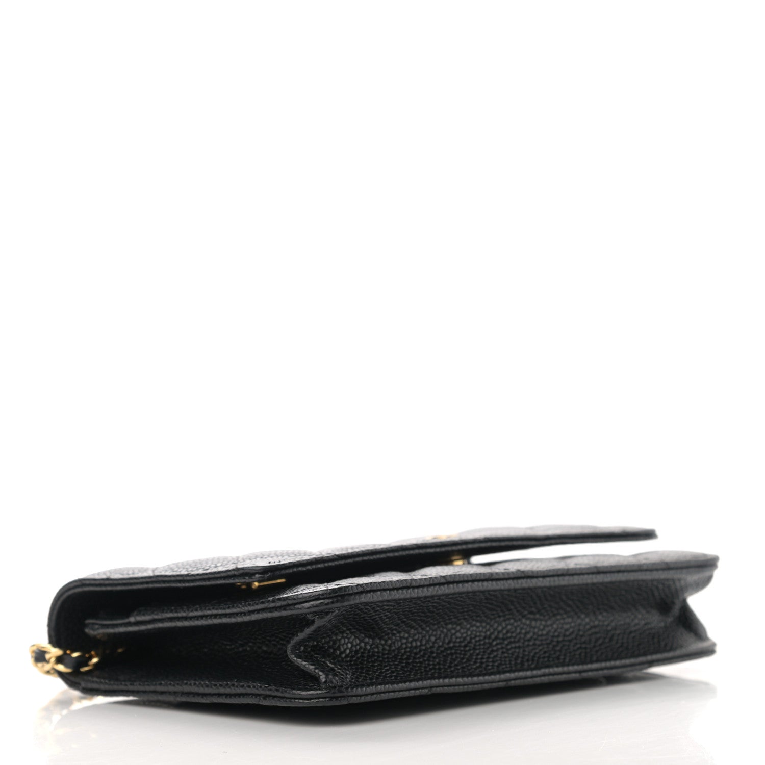 Chanel Caviar Quilted Wallet On Chain WOC Black 4 of 12