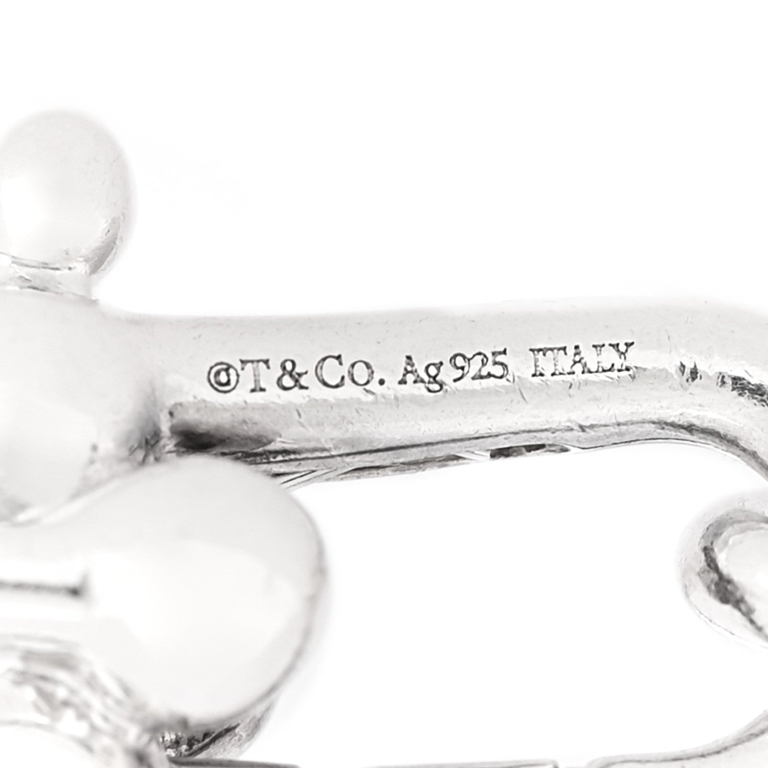 Tiffany Sterling Silver Small HardWear Link Bracelet 3 of 4