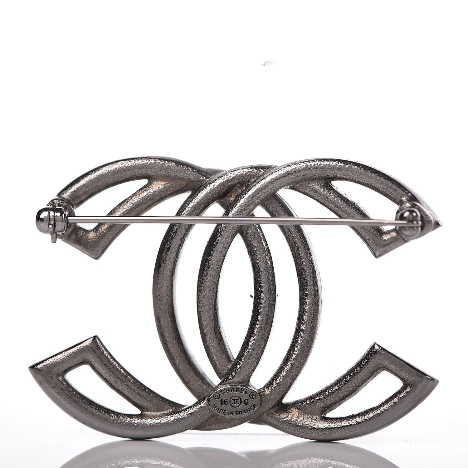 Chanel Crystal Baguette CC Brooch Light Purple 3 of 5