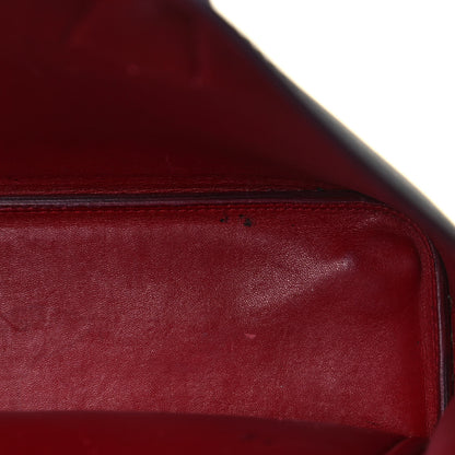 Prada Saffiano Cuir Medium Double Bag Black Fuoco 14 of 25