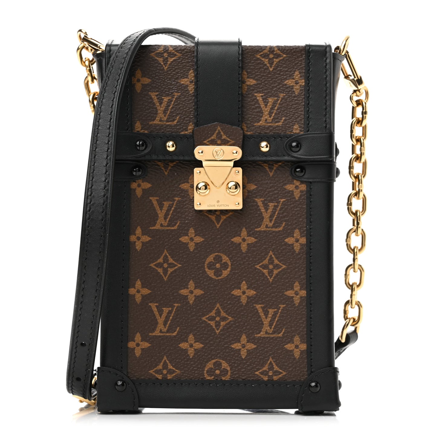 Monogram Pochette Trunk Verticale Black