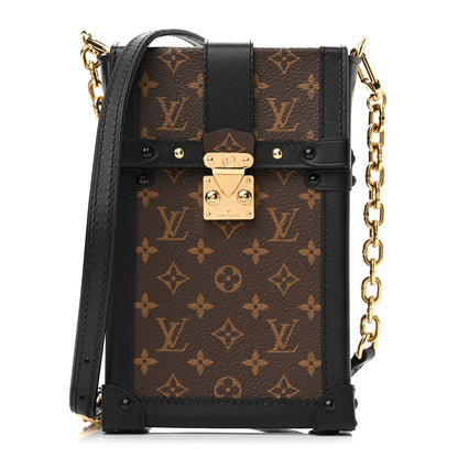 Louis Vuitton Monogram Pochette Trunk Verticale Black 1 of 10