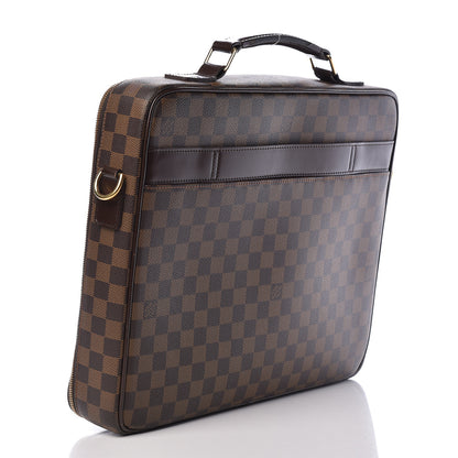Louis Vuitton Damier Ebene Porte Ordinateur Sabana NM Computer Case 3 of 16