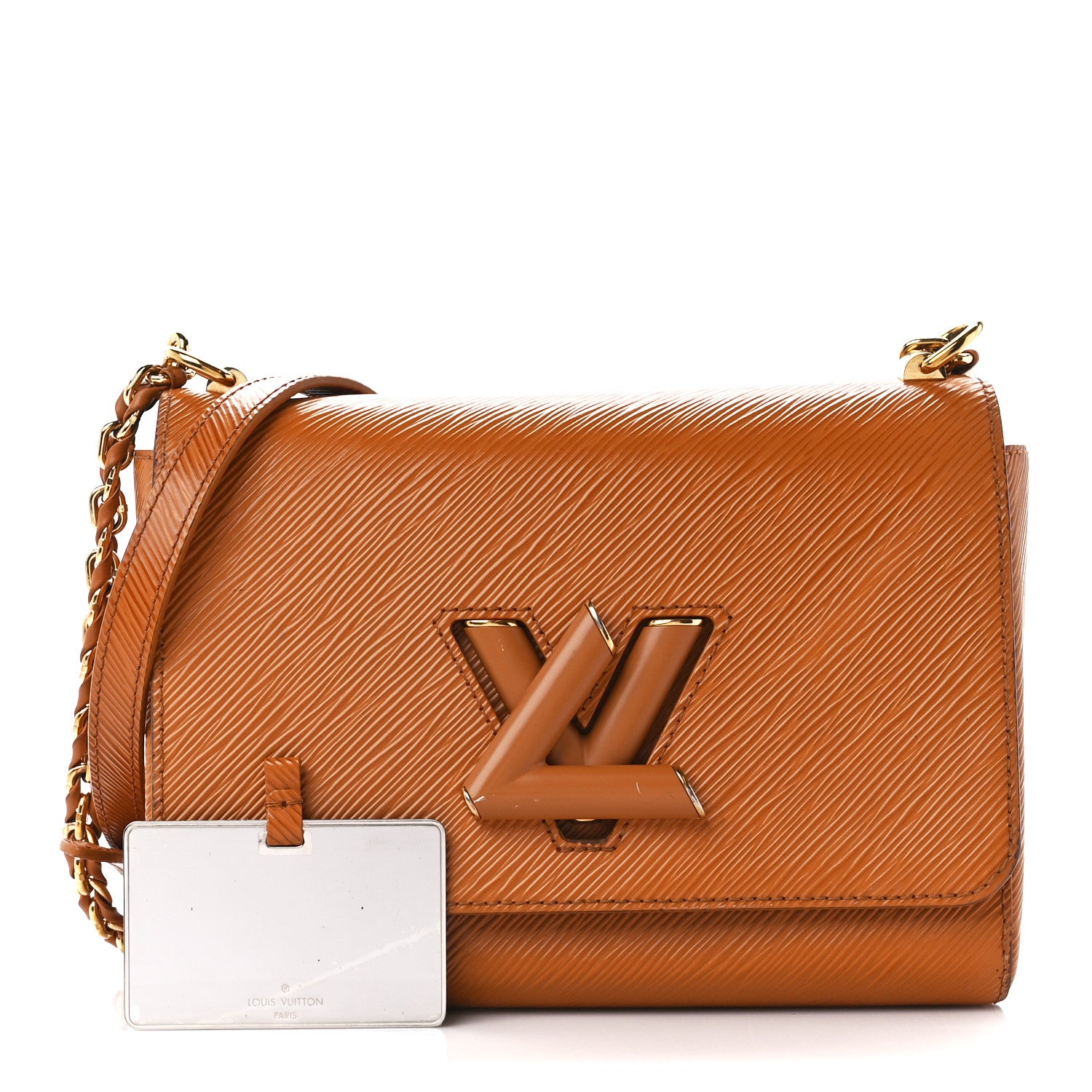 Louis Vuitton Epi Twist Shoulder Bag MM Gold Miel 1 of 13
