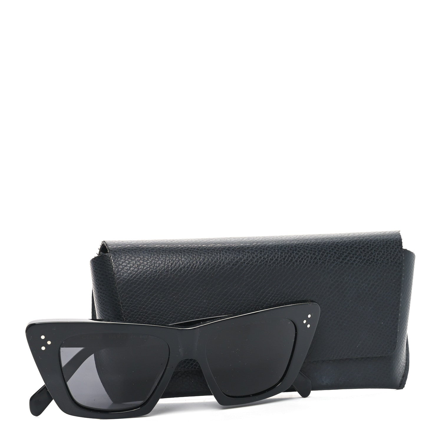 Celine Acetate Cat Eye Sunglasses CL40187I Black 7 of 7