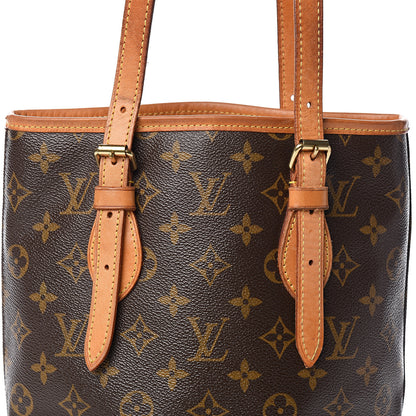 Louis Vuitton Monogram Petit Bucket 23 10 of 12