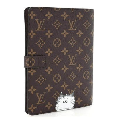 Louis Vuitton Monogram Grace Coddington Desk Agenda Cover MM 3 of 6