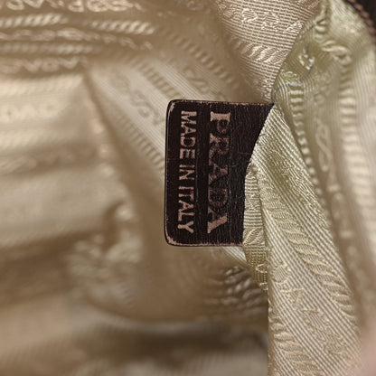 Prada Jacquard Logo Tote Corda Moro 7 of 9
