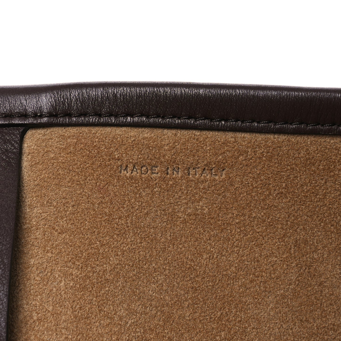 Grained Calfskin Medium N/S Park Tote Acajou