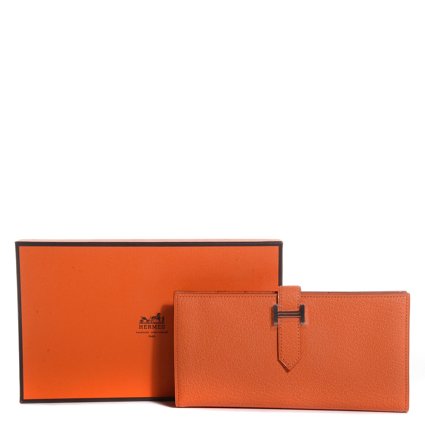 Chevre Mysore Bearn Wallet Orange