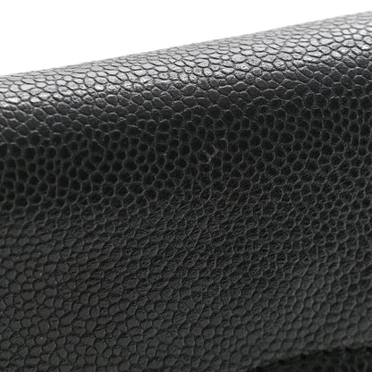Chanel Caviar Half Moon Large Flap Black 12 of 13