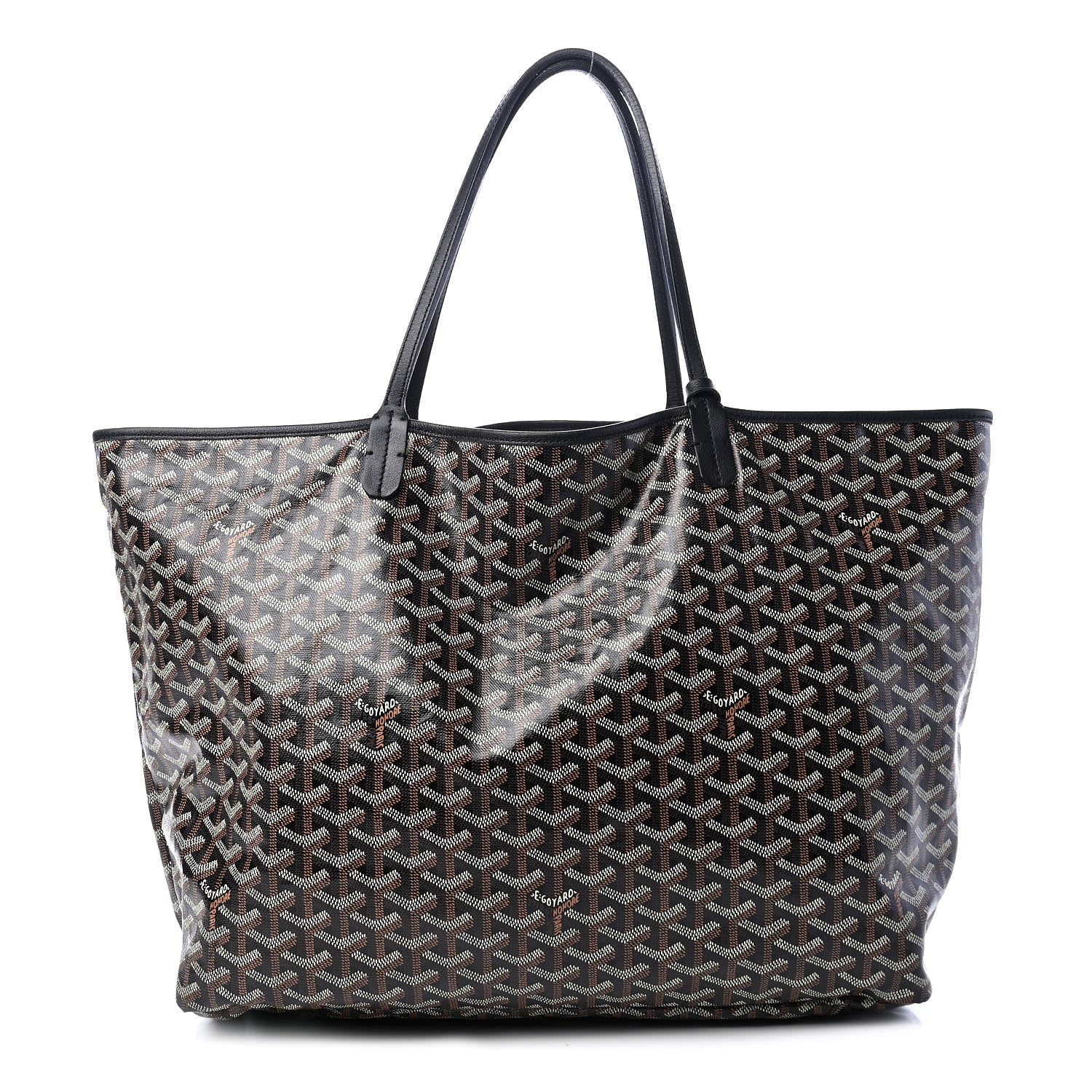 Goyard Goyardine Saint Louis GM Black 3 of 9