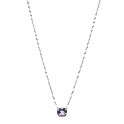 Tiffany Sterling Silver Amethyst Sparklers Pendant Necklace 1 of 6