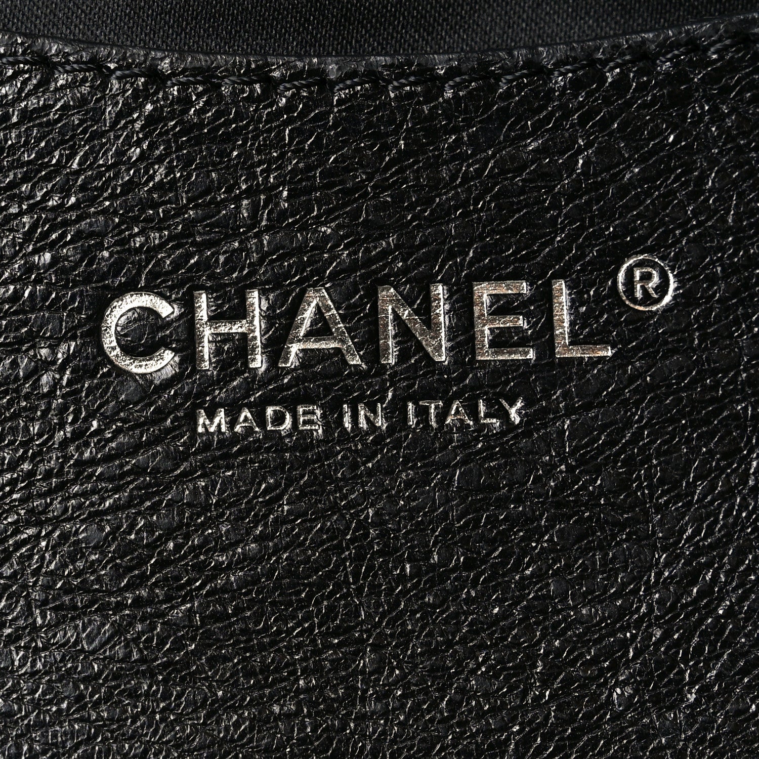 Chanel Glazed Calfskin Large On The Road Tote Black 6 of 10