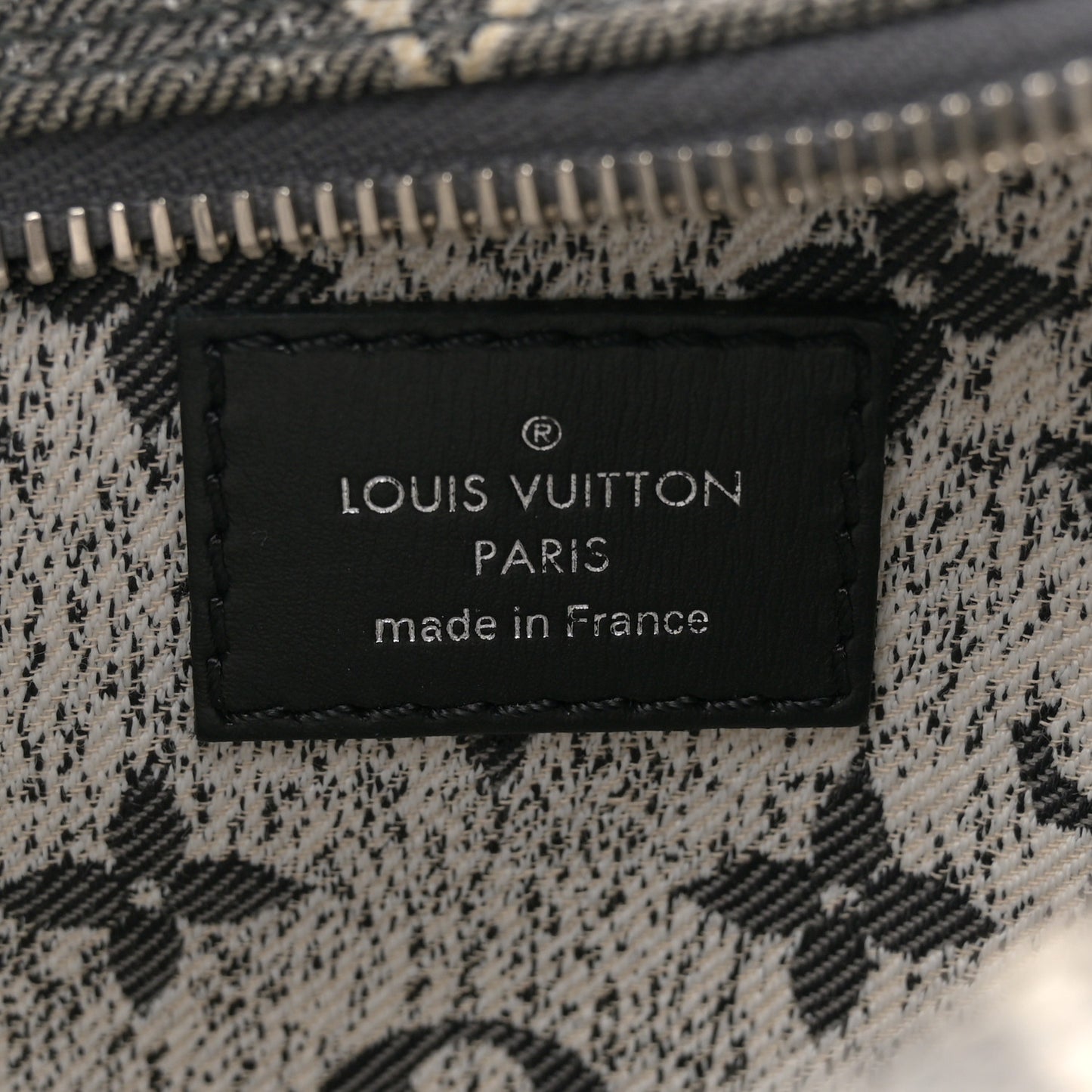 Monogram Jacquard Denim Loop Black