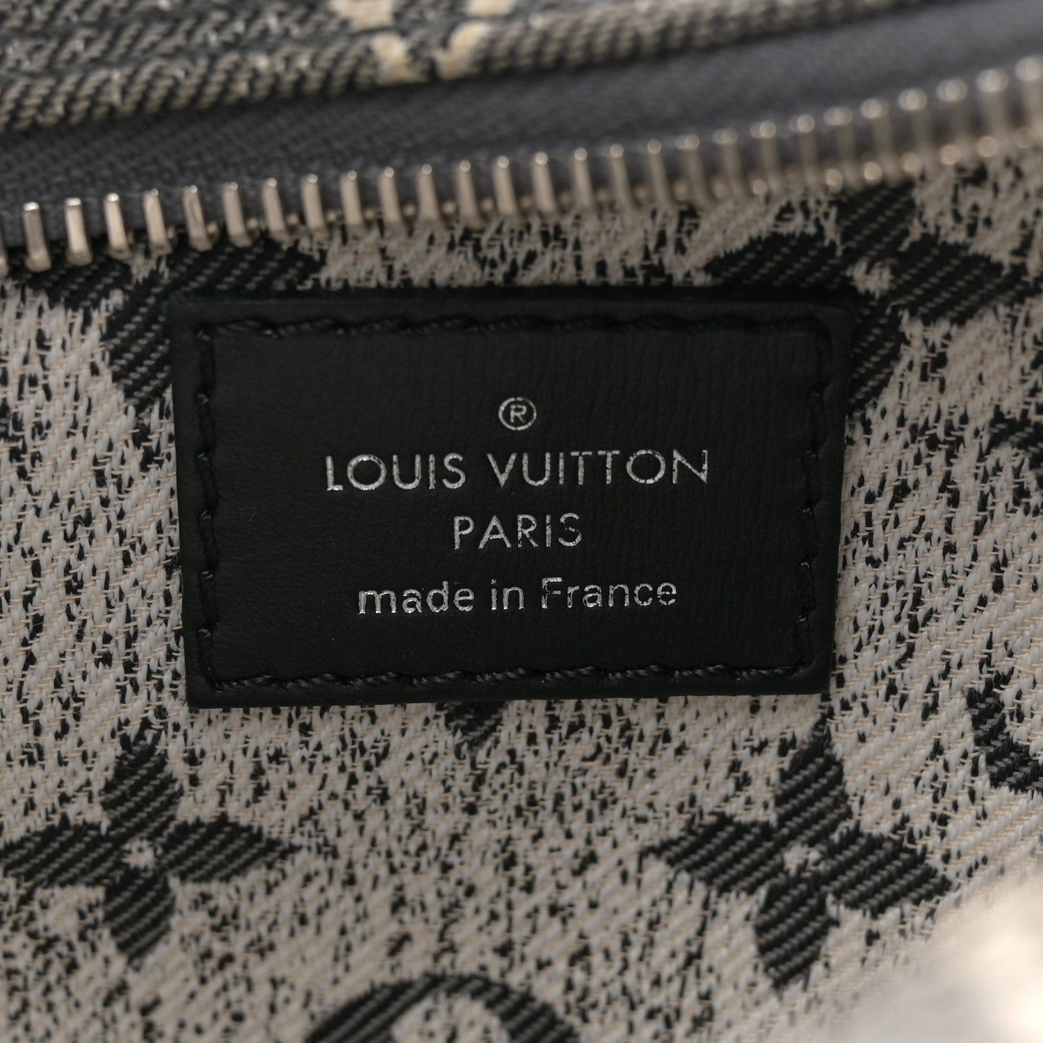 Louis Vuitton Monogram Jacquard Denim Loop Black 6 of 9