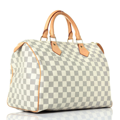 Louis Vuitton Damier Azur Speedy 30 3 of 10