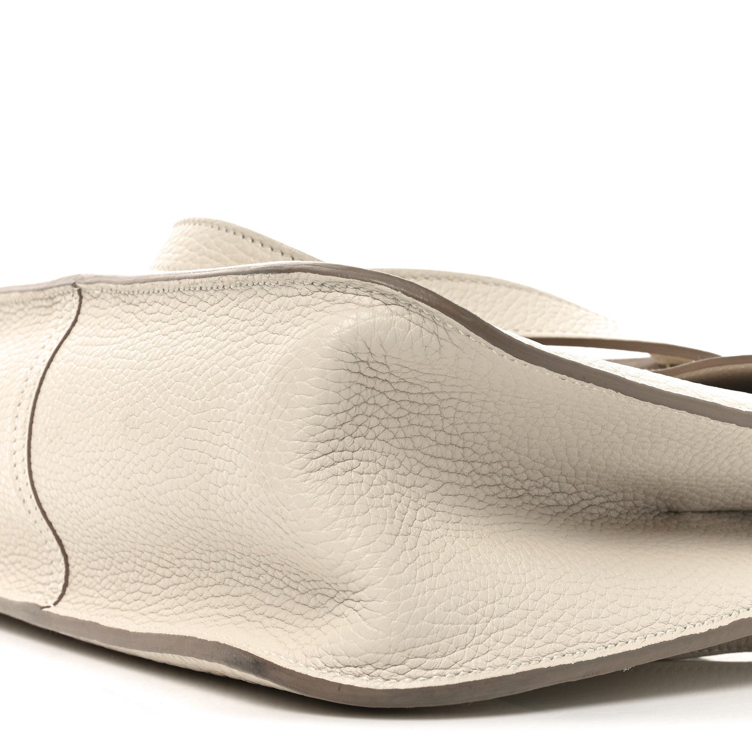 Hermes Taurillon Clemence Halzan 31 GM Craie 9 of 9
