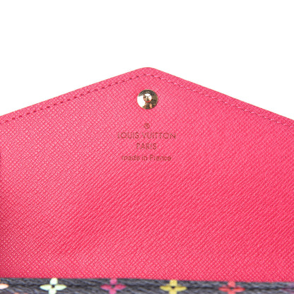 Louis Vuitton Monogram Multicolor Sarah Wallet NM Black Grenade 8 of 11