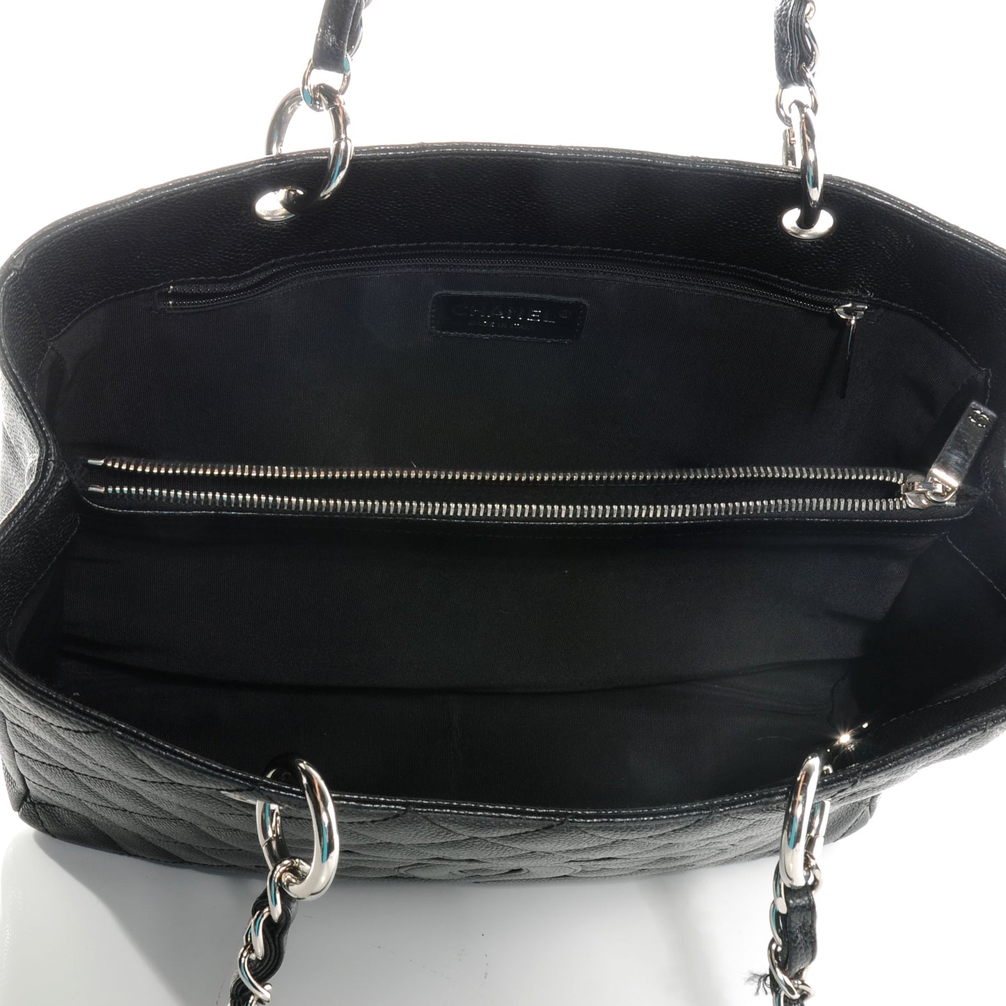 Caviar Grand Shopping Tote GST Black