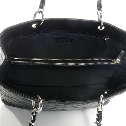 Chanel Caviar Grand Shopping Tote GST Black 5 of 8