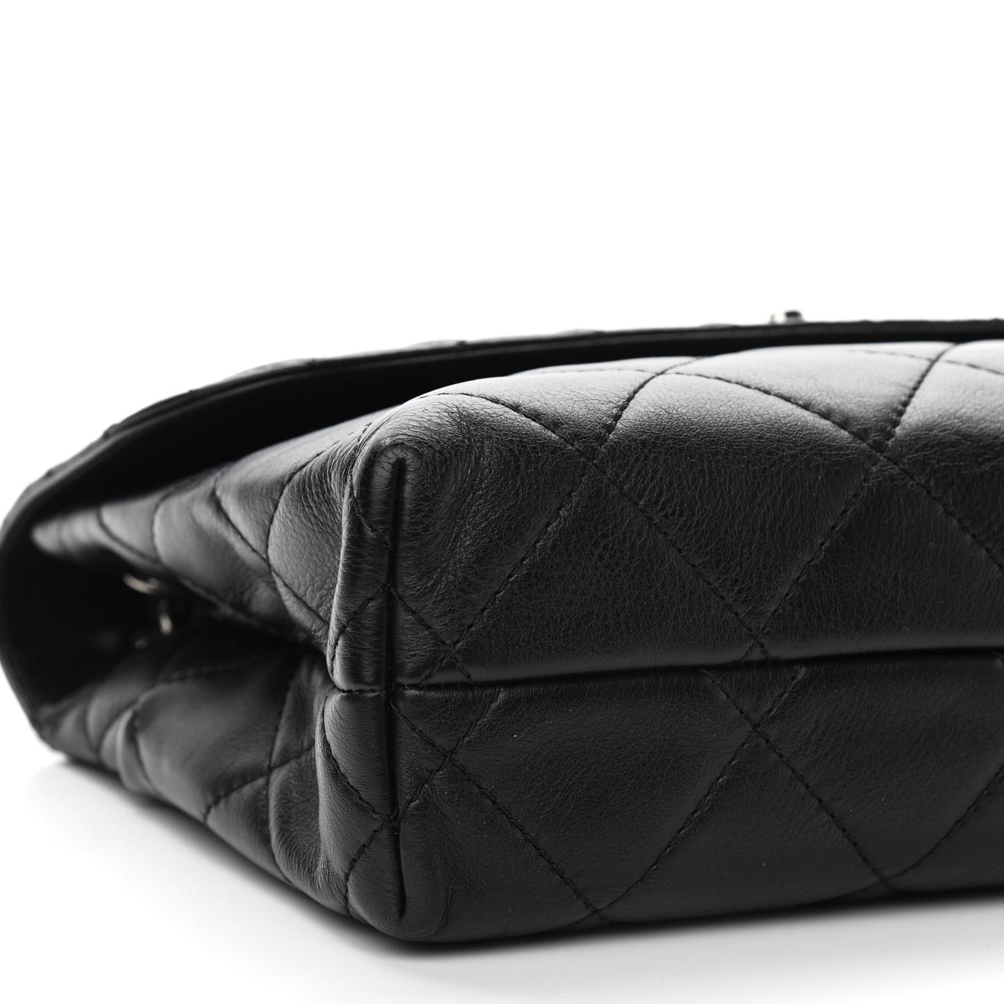 Calfskin Quilted In The Business Flap Bag Black
