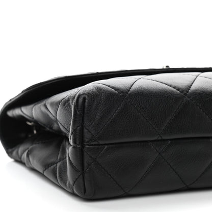 Chanel Calfskin Quilted In The Business Flap Bag Black 9 of 11
