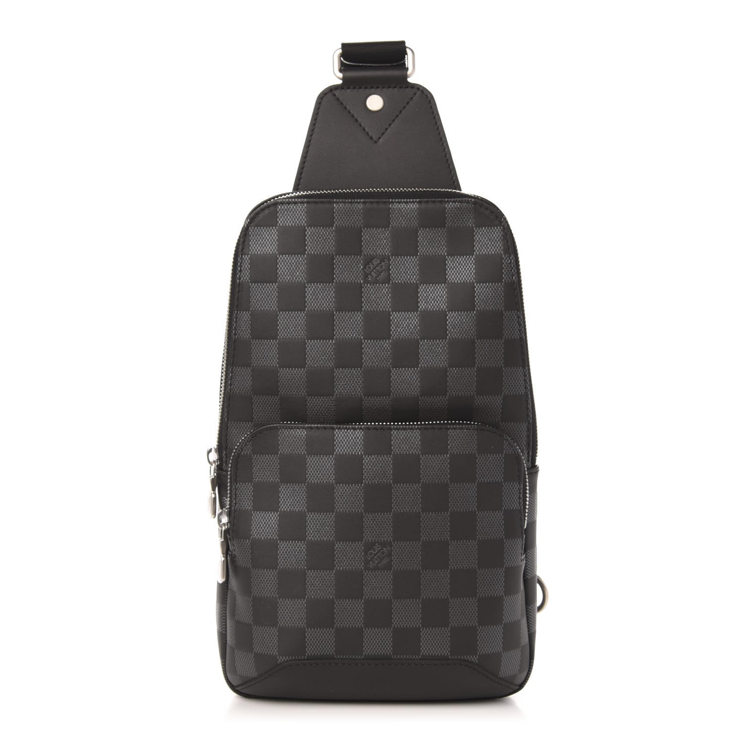 Louis Vuitton Damier Infini Avenue Sling Bag Onyx Silver 1 of 9