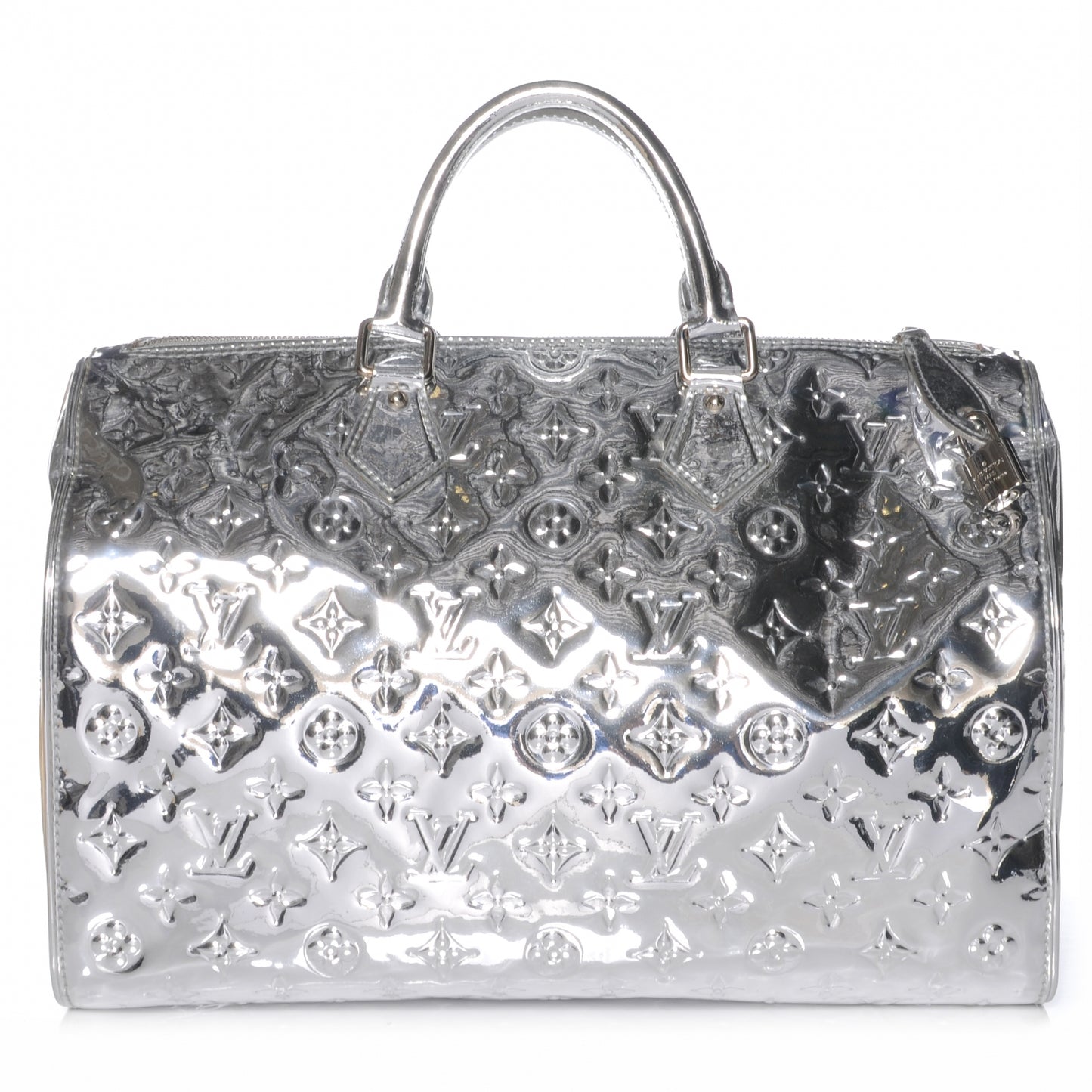 Monogram Miroir Speedy 35 Silver