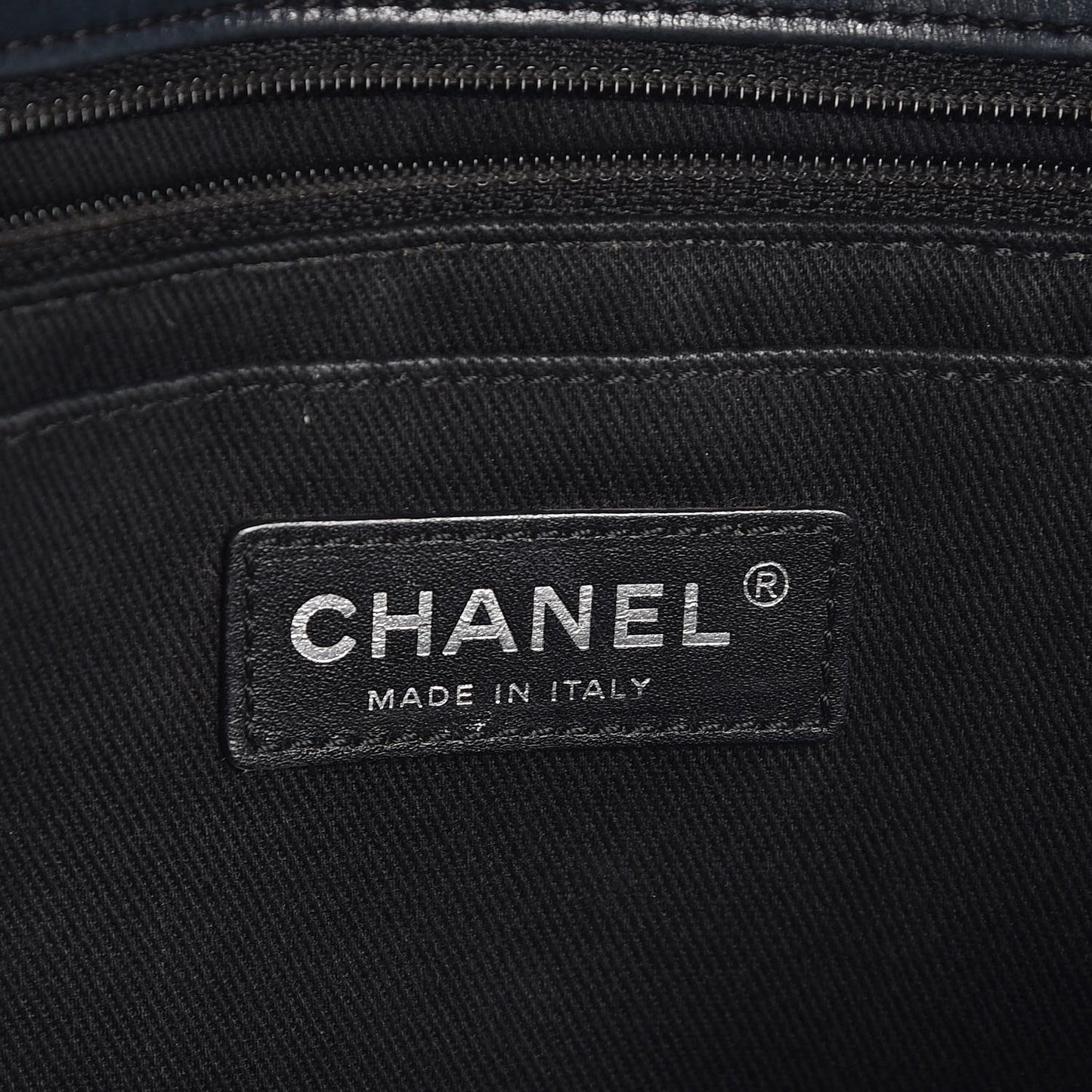 Vinyl Quilted In the Business Flap Bag Black