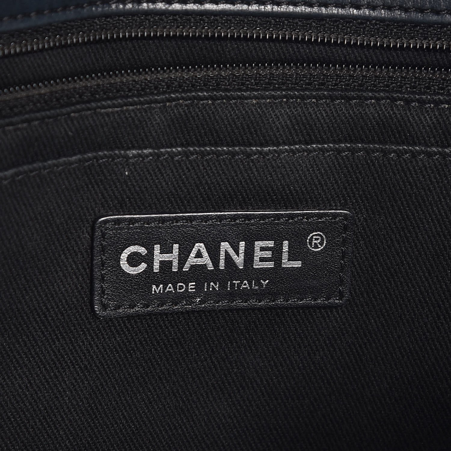 Chanel Vinyl Quilted In the Business Flap Bag Black 7 of 14