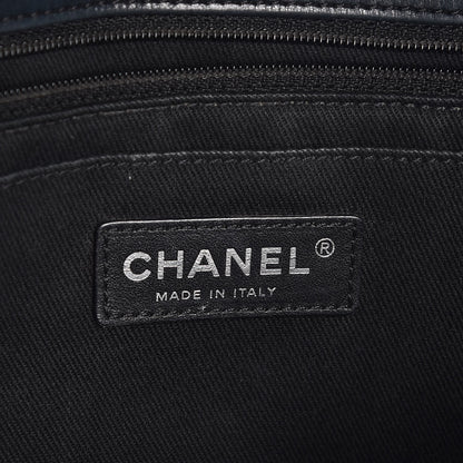 Chanel Vinyl Quilted In the Business Flap Bag Black 7 of 14