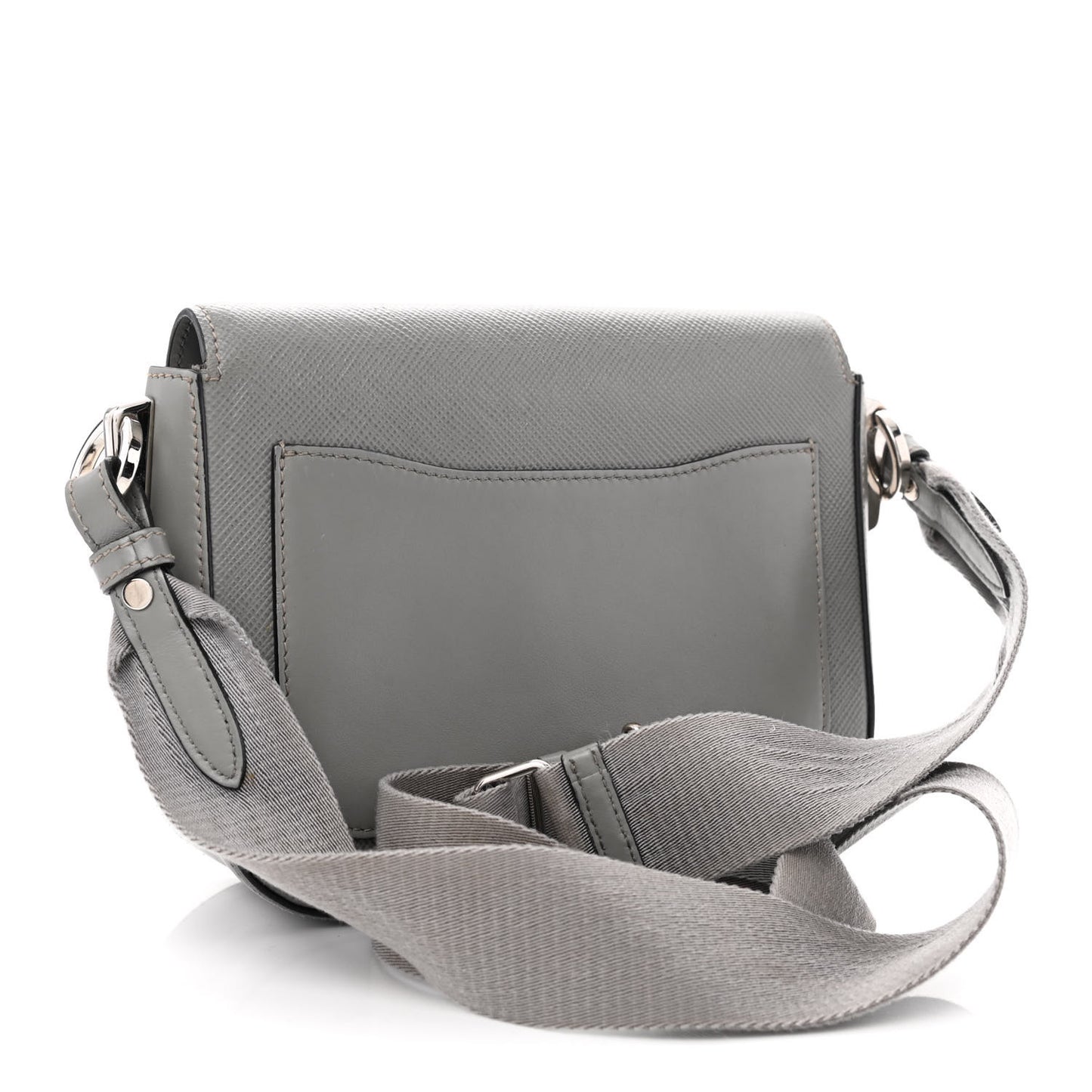 Saffiano Cuir Identity Shoulder Bag Ardesia