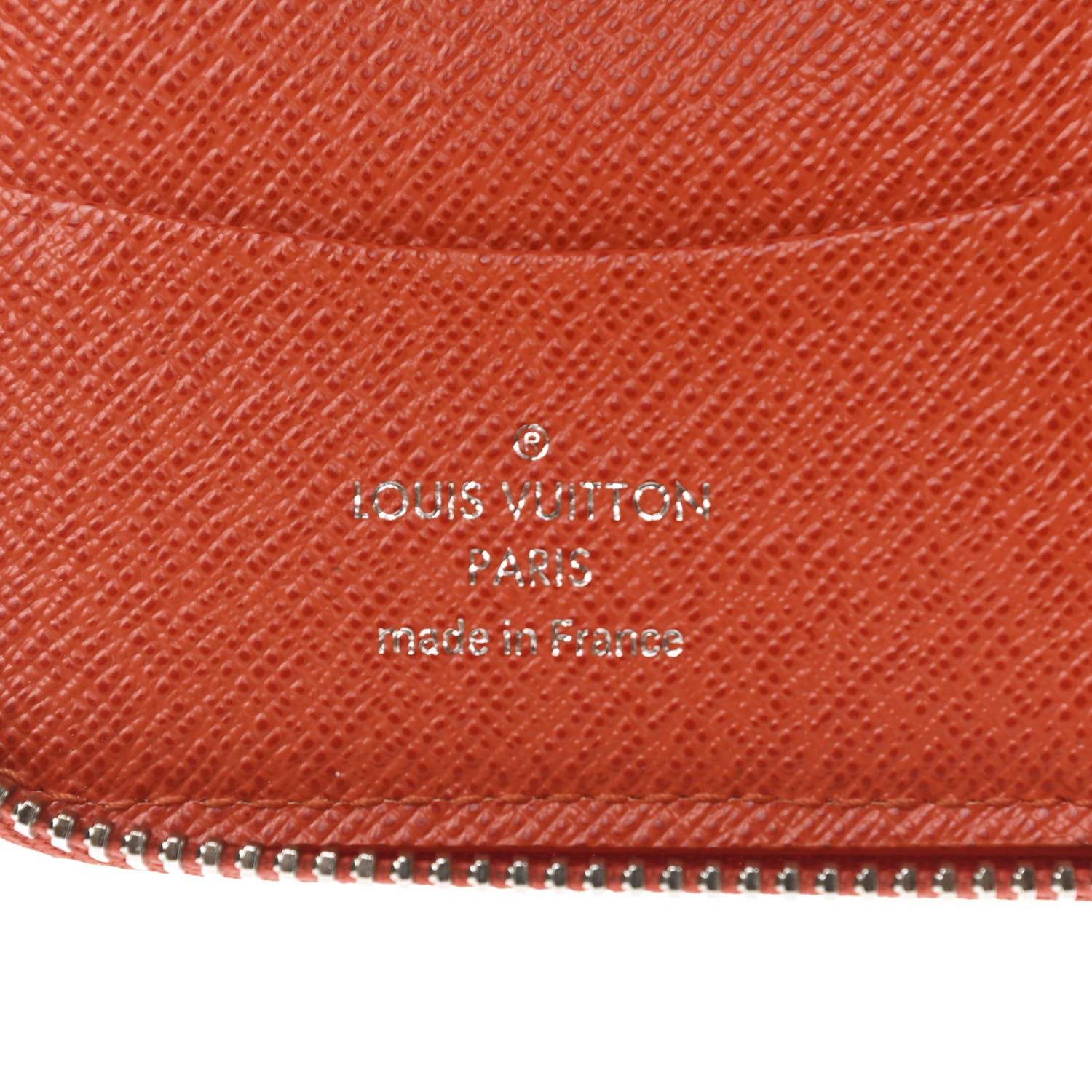 Louis Vuitton Epi Zippy Compact Wallet Piment 7 of 9