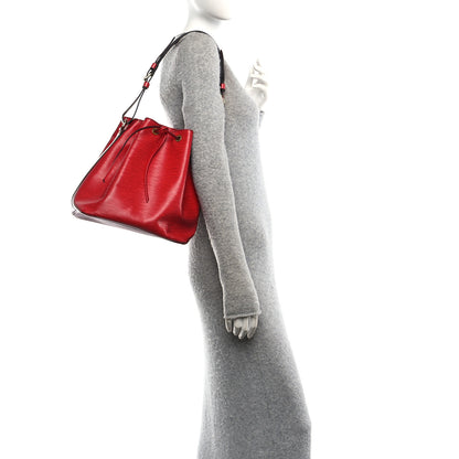 Louis Vuitton Epi Petit Noe Castillan Red 2 of 9