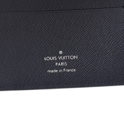 Louis Vuitton Epi Damier Graphite Multiple Wallet Blue Marine 6 of 6