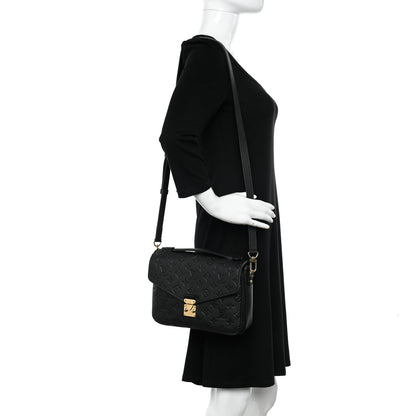 Louis Vuitton Empreinte Pochette Metis Black 2 of 9