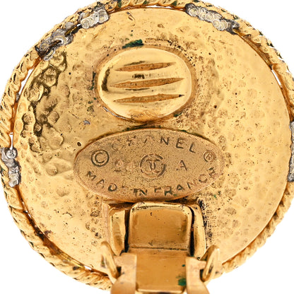 Chanel Pearl Clip On Earrings Gold 4 of 7