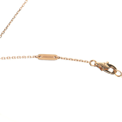 Van Cleef & Arpels 18K Rose Gold Carnelian Sweet Alhambra Pendant Necklace 5 of 8
