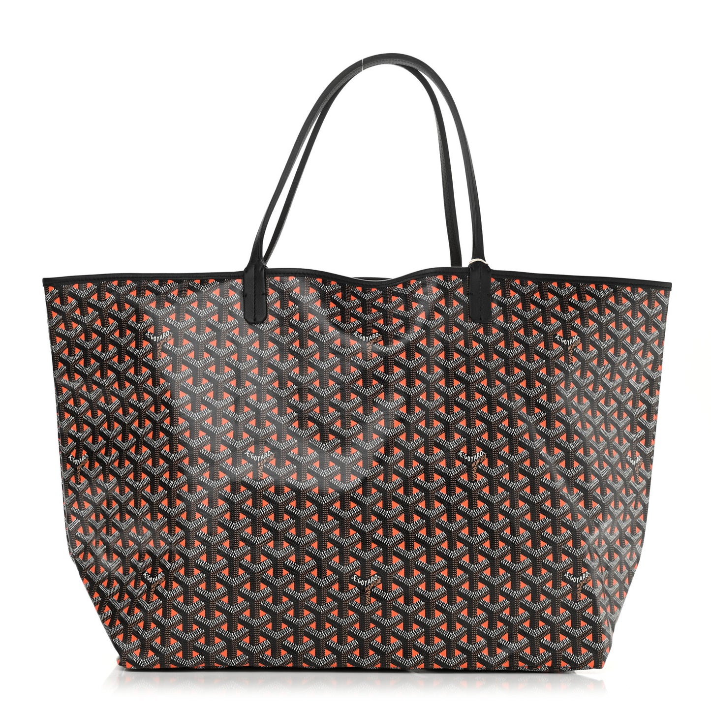Goyardine Saint Louis Claire Voie GM Black Orange