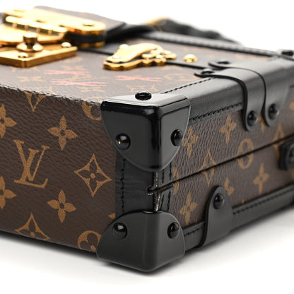 Louis Vuitton Monogram Petite Malle Black 10 of 16