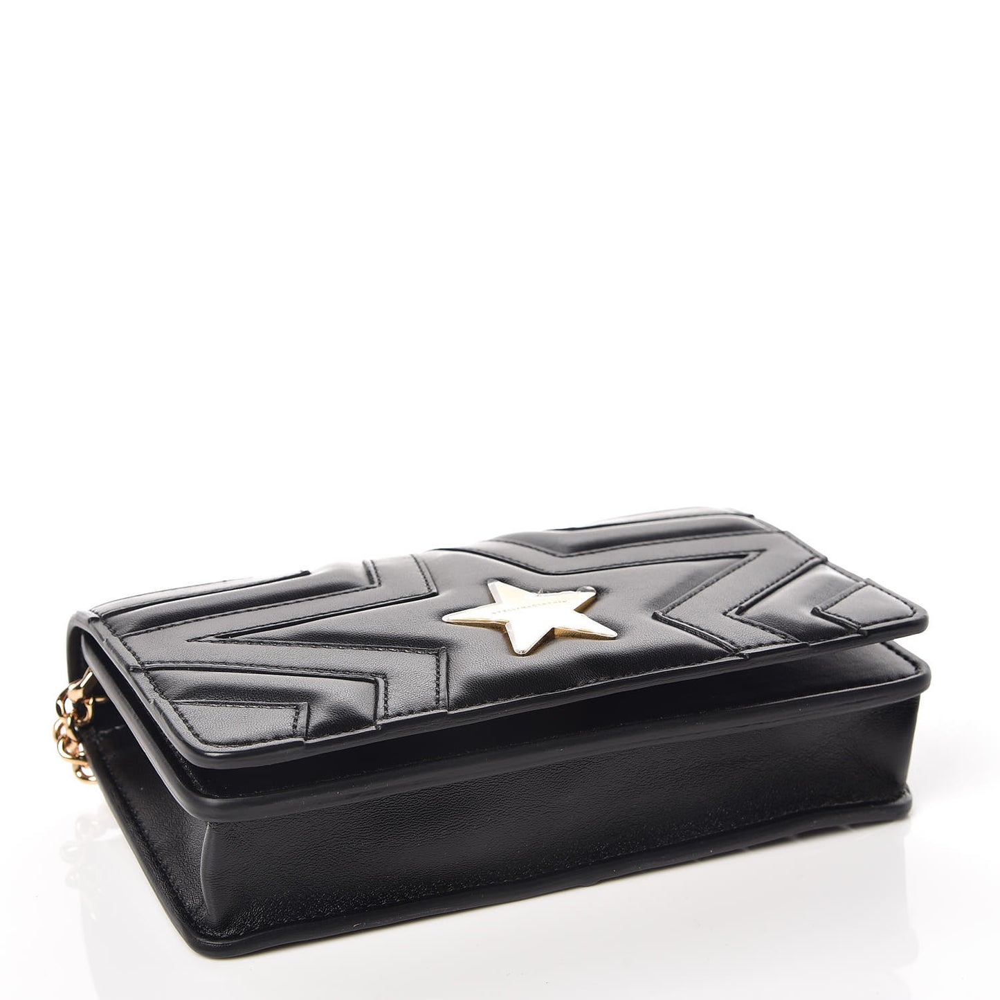 Alter Nappa Star Small Flap Shoulder Bag Black