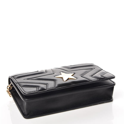 Stella McCartney Alter Nappa Star Small Flap Shoulder Bag Black 4 of 9