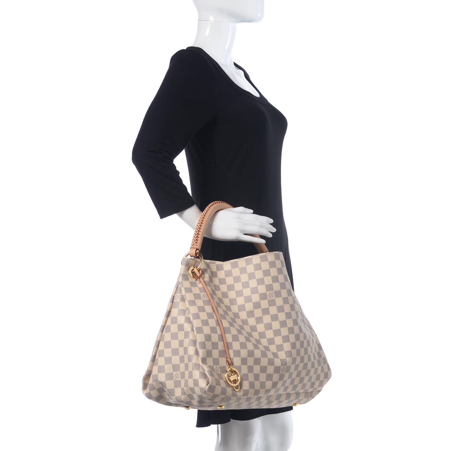 Louis Vuitton Damier Azur Artsy MM 2 of 11