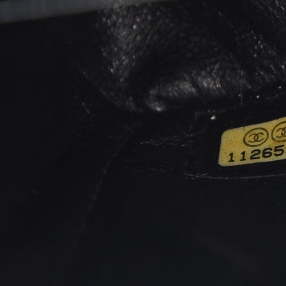 Chanel Patent Quilted Reissue Flap Clutch Bag Black 6 of 12