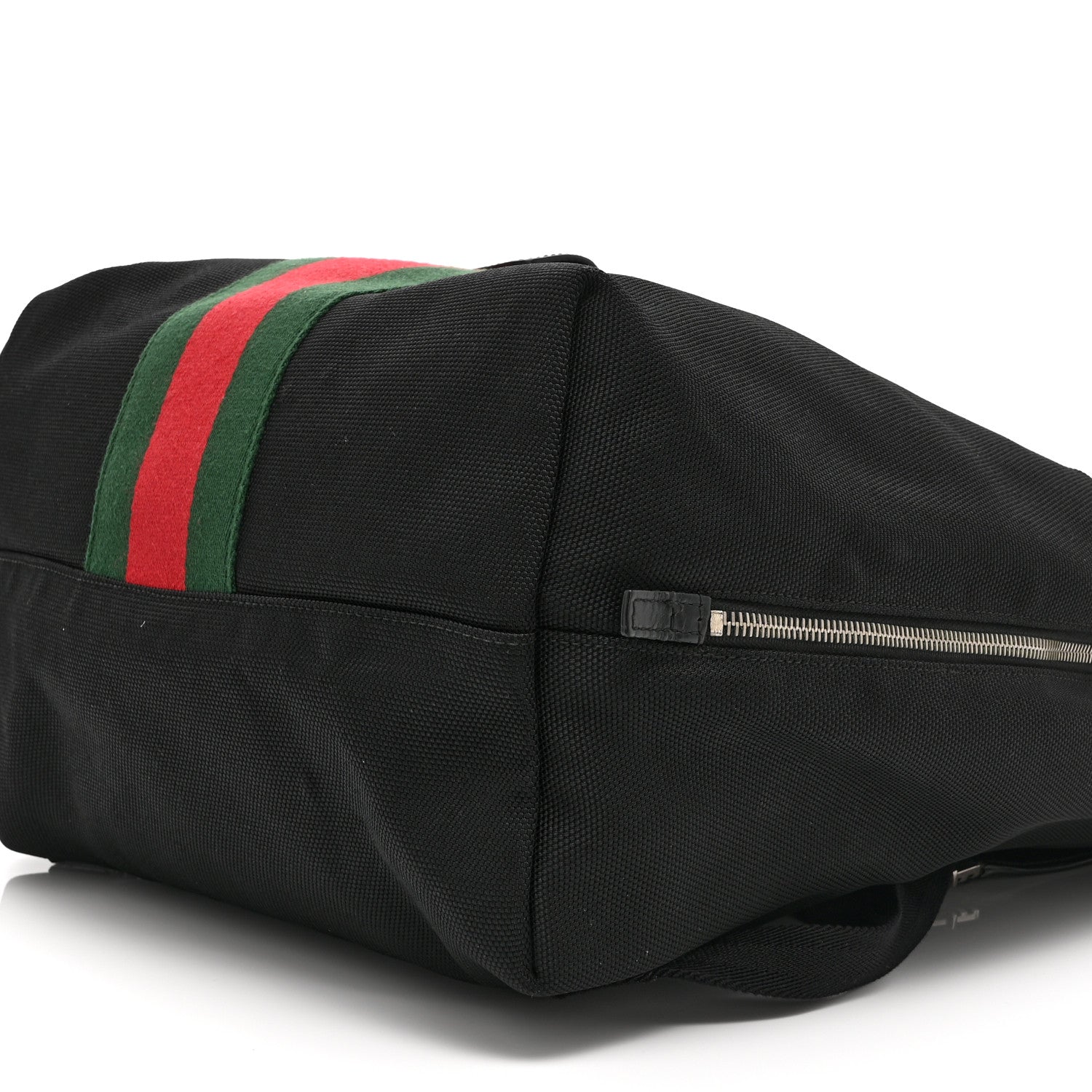 Gucci Techno Canvas Web Single Buckle Backpack Black 1785496
