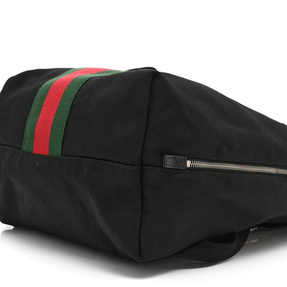 Gucci Techno Canvas Web Single Buckle Backpack Black 10 of 10